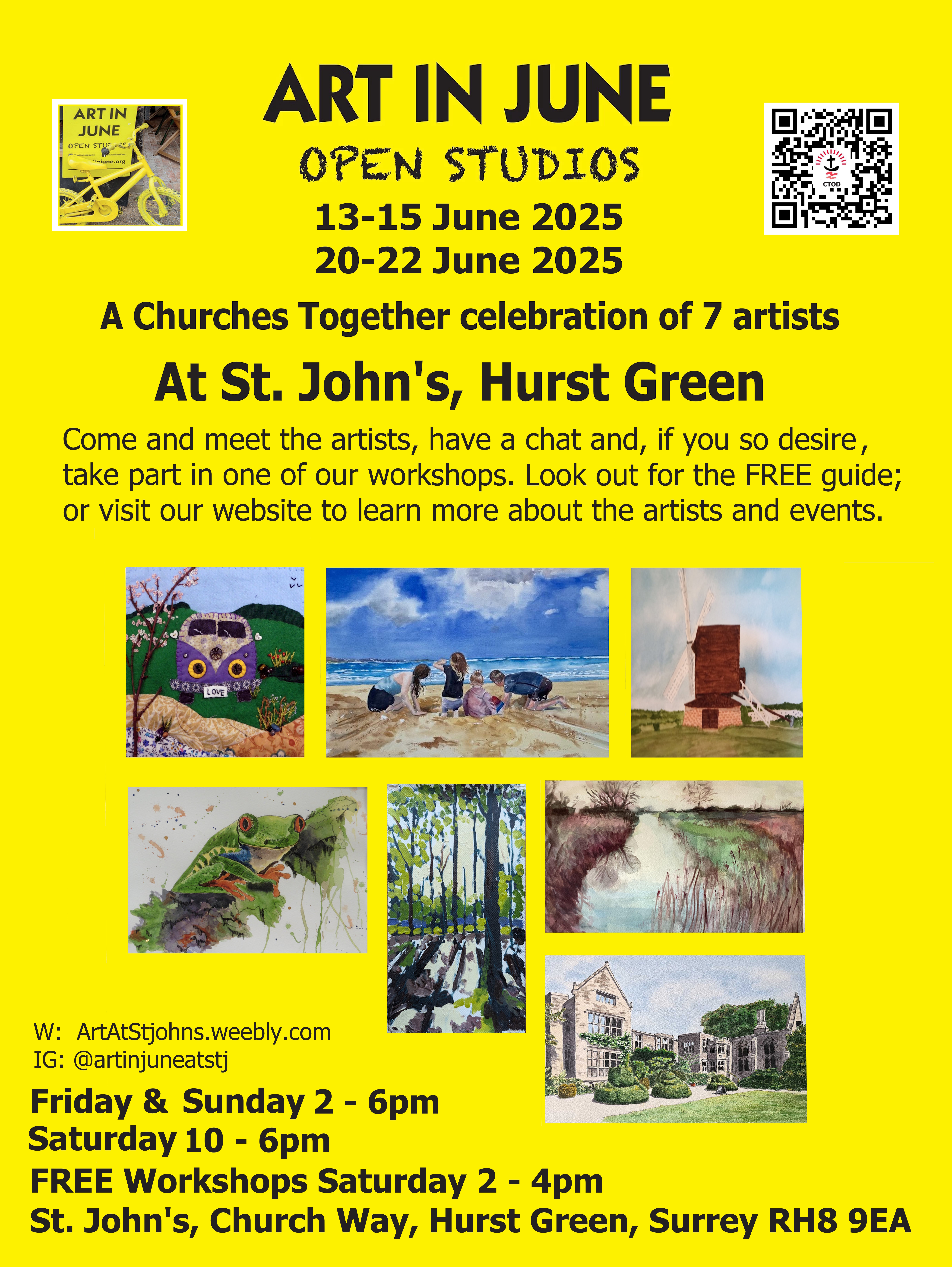 Final Art in June at St J flye