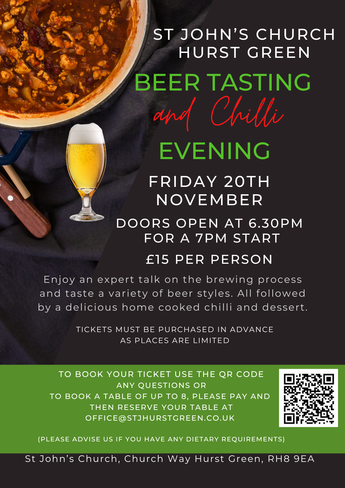 Beer tasting 20 Nov 2026